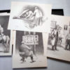 1 Coffret Original "humour noir et hommes en blanc" 52 dessins en sérigraphie de Claude SERRE- ED. GRESIVAUDAN 1972 COFFRET ORIGINAL bon état – Image 7