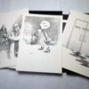1 Coffret Original "humour noir et hommes en blanc" 52 dessins en sérigraphie de Claude SERRE- ED. GRESIVAUDAN 1972 COFFRET ORIGINAL bon état – Image 9