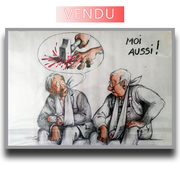 Moi Aussi Dessin Original Crayon Et Aquarelle Publie Dans Album Le Bricolage Rare Signe Taille 30 X Cm Claude Serre Publie Serre Humour Moi Aussi Dessin Original Crayon Et Aquarelle Publie Dans Album Le Bricolage Rare Signe Taille 30 X Cm Claude Serre Publie Serre Humour