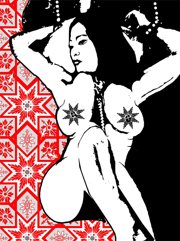 ASIAN NIGHT 4 red petit