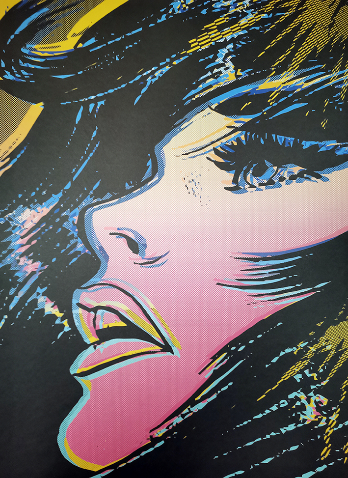 FATALE BEAUTY 4 by Tushikuni original Xl HD print on 320 gr paper 85 x 63 cm numérotées et signée serie 20 ex