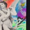 Ziegler T (XX-XXI) - Amour et Psyché , ACRYLIC & SPRAY  peinture original au pochoir et bombe aérosol sur impression jet d'encre Signée au Posca en bas a droite – Image 6