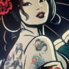 YOROKOBI - GEISHA DREAM 4 limited 10 ex real pigment ink giclée on art paper original  EDITION  * / 10  60X80CM – Image 4
