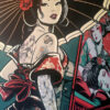YOROKOBI - GEISHA DREAM 4 limited 10 ex real pigment ink giclée on art paper original  EDITION  * / 10  60X80CM – Image 10
