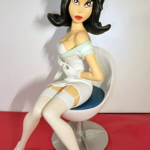 ANITA / signée ST EMETT  figurine  d'aprés WALTHÉRY figurine tirage 250 exemplaires Rare comme neuve sans boite sans certificat