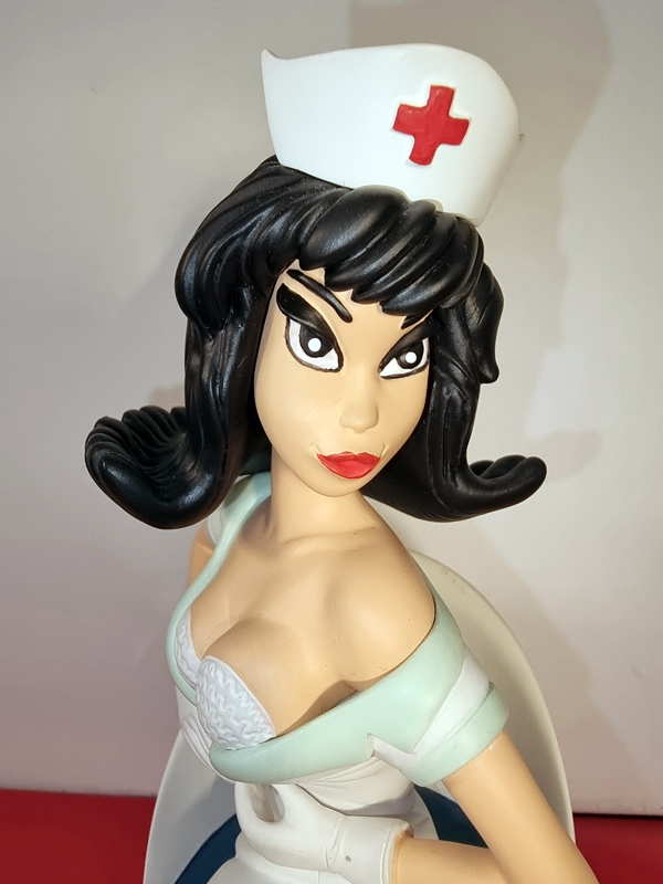 ANITA SAINT EMETT figurine d'aprés Walthéry sans boite sans certificat rare detail 2 SAINT EMETT FIGURINE PIN UP KIM PU01
