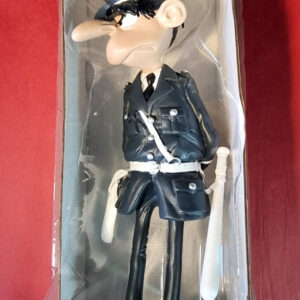 Hachette -AGENT LONGTARIN Gaston Lagaffe - figurine résine 22 cm neuve AVEC BOITE