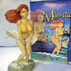 MEYNETTE COTE D'AZUR - Pin’up de Félix Meynet – Tirage 555 ex /  sculpteur Bombyx – Attakus – 2000  Figurine en résine porcelaine