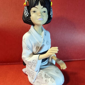Statuette YOKO TSUNO numérotée signée Marie Leblon pour Leblon Delienne d après Leloup année 2004 trés bon sans boite