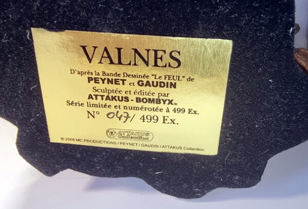 Attakus - VALNES " LE FEUL " Statuette résine d'après Peynet et Gaudin 2008 avec boite certificat et dvd – Image 13