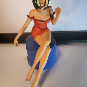 XIII (TREIZE): JESSICA "ROBE ROUGE" - statuette résine 13 cm
