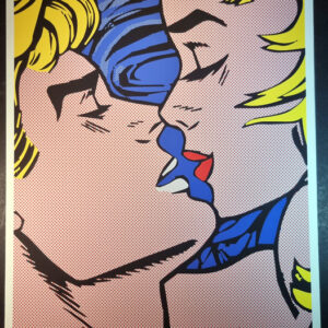 Tushikuni (1973) - POPART LOVERS - Roy Lichtenstein vs Kuni  by TUSHIKUNI 1973 / Limited 10 ex edition / Giclée  42 x 61 cm (16,5 x 23,2 inches) Giclée Original Edition textured Coton Art paper (Copie) (Copie) (Copie)