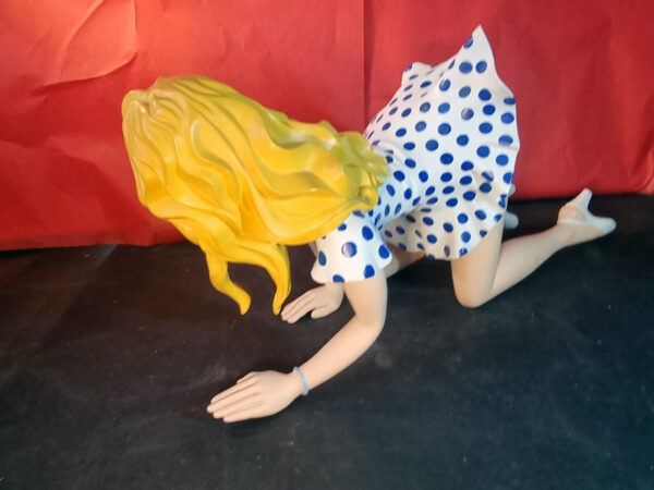 MIEL de Manara grande statuette en résine, longueur 45 cm. Démons et Merveilles, 2000 – Image 5
