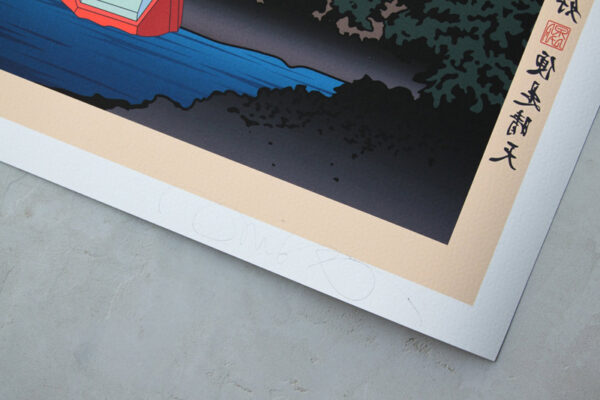 ARIKA UNO- " GUNDAM 2" -signé et numéroté - édition originale 08/30 ex 2023 Technique Giclée Édition dix Condition Neuf Dimensions 93×63 cm – Image 8
