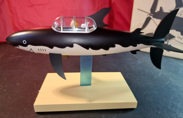 Moulinsart - Tintin - Les Icônes - Requin Sous-marin - Ref 46402 -etat Neuf maids boite abimée Version 2023 – Image 3