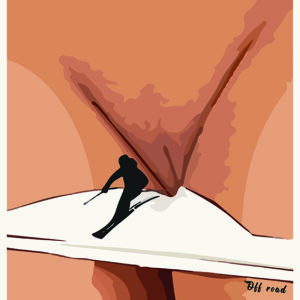 Tushikuni (1973) - OFF ROAD  / Limited 10 ex edition / Giclée  42 x 61 cm - Giclée Original SIGNED Edition textured Coton Art paper