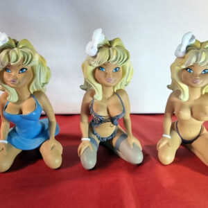 3 COLOMBES  / Leblon Delienne d'après DANY 3figurines en resine tirage 999 ex année 2003