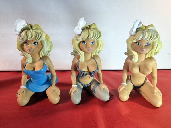 3 COLOMBES  / Leblon Delienne d'après DANY 3figurines en resine tirage 999 ex année 2003