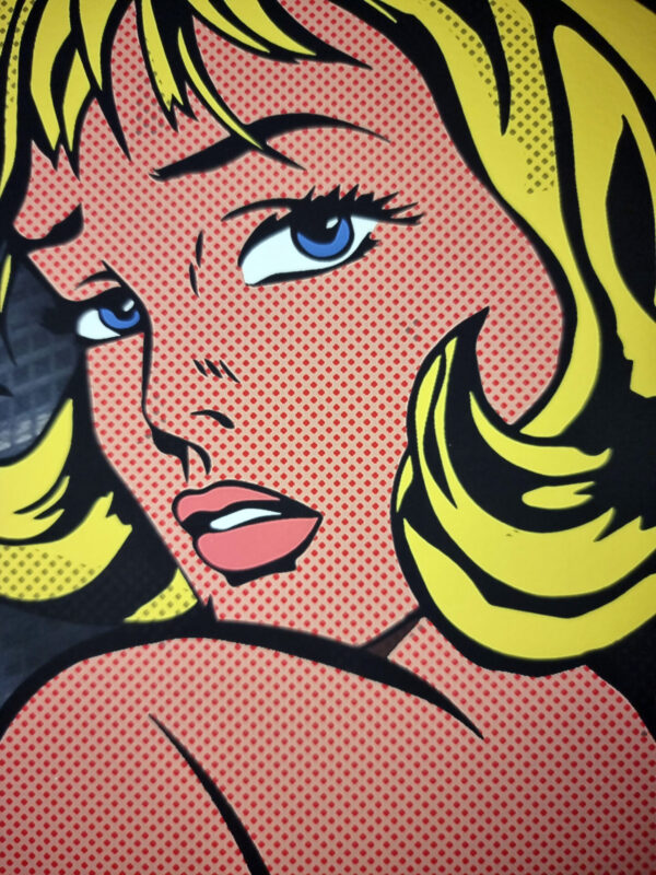 "FLIPSIDE POPART"  by Tushikuni -New york Deluxe edition / ART PAPER 320 GR - 61 X 42 cm -signed & numbered 10 ex – Image 3