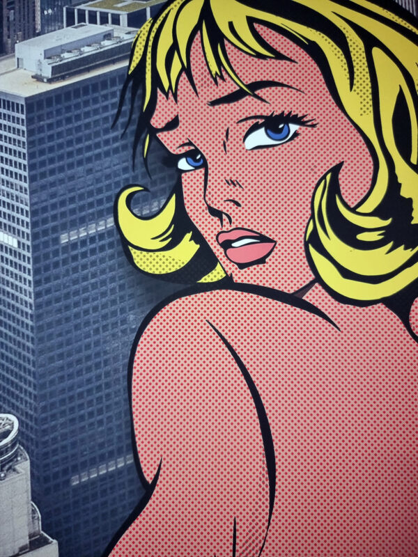 "FLIPSIDE POPART"  by Tushikuni -New york Deluxe edition / ART PAPER 320 GR - 61 X 42 cm -signed & numbered 10 ex – Image 4