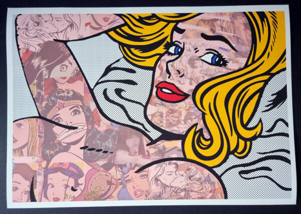 "SEDUCTIVE POP ICON"  by Tushikuni - Deluxe edition / ART PAPER 320 GR - 42 X 60 cm -signed & numbered 10 ex – Image 2