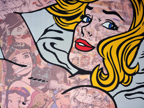 "SEDUCTIVE POP ICON"  by Tushikuni - Deluxe edition / ART PAPER 320 GR - 42 X 60 cm -signed & numbered 10 ex