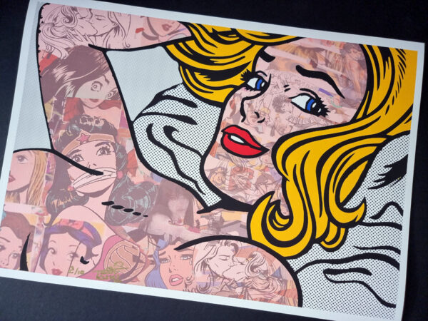 "SEDUCTIVE POP ICON"  by Tushikuni - Deluxe edition / ART PAPER 320 GR - 42 X 60 cm -signed & numbered 10 ex – Image 13