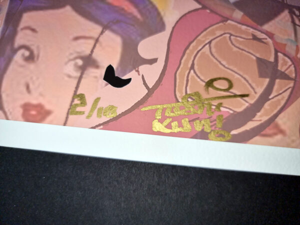 "SEDUCTIVE POP ICON"  by Tushikuni - Deluxe edition / ART PAPER 320 GR - 42 X 60 cm -signed & numbered 10 ex – Image 14