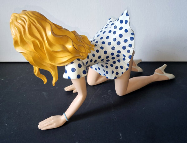 PIN UP MIEL / Milo Manara / figurine en résine demons et merveilles avec boite tirage 999 exemplaires année 2000 format 390x210x140 mm – Image 7