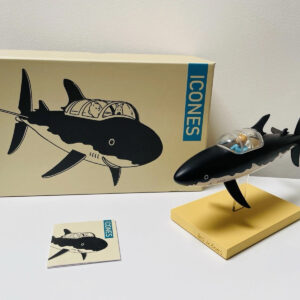 Figurine Tintin Le Sous Marin Requin Les Icônes avec boite et certificat