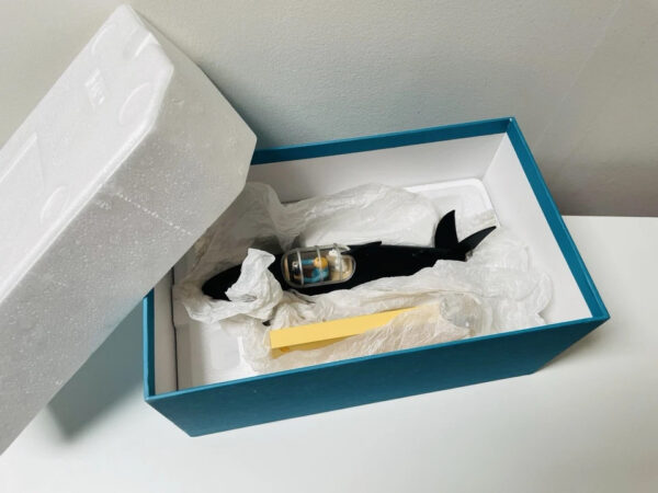 Figurine Tintin Le Sous Marin Requin Les Icônes avec boite et certificat – Image 8