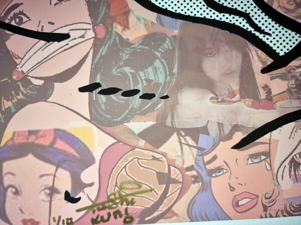 "SEDUCTIVE POP ICON"  by Tushikuni - Deluxe edition / ART PAPER 320 GR - 42 X 60 cm -signed & numbered 10 ex – Image 10