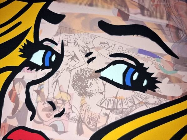 "SEDUCTIVE POP ICON"  by Tushikuni - Deluxe edition / ART PAPER 320 GR - 42 X 60 cm -signed & numbered 10 ex – Image 3