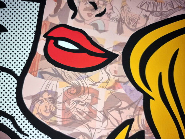 "SEDUCTIVE POP ICON"  by Tushikuni - Deluxe edition / ART PAPER 320 GR - 42 X 60 cm -signed & numbered 10 ex – Image 5