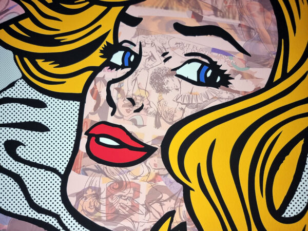 "SEDUCTIVE POP ICON"  by Tushikuni - Deluxe edition / ART PAPER 320 GR - 42 X 60 cm -signed & numbered 10 ex – Image 6