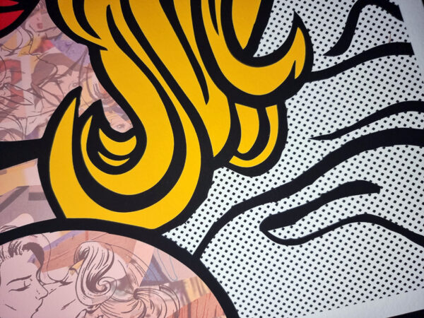 "SEDUCTIVE POP ICON"  by Tushikuni - Deluxe edition / ART PAPER 320 GR - 42 X 60 cm -signed & numbered 10 ex – Image 7