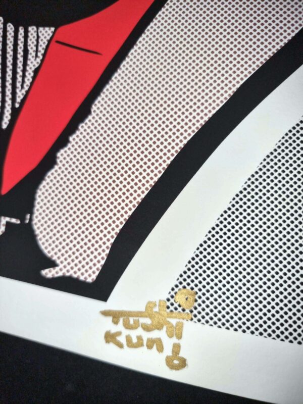 "AFRO POP" by Tushikuni  signed & numbered 5 ex   61 X 42 cm - Original edition 240 gr Coton Art paper – Image 11