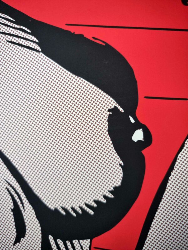 "AFRO POP" by Tushikuni  signed & numbered 5 ex   61 X 42 cm - Original edition 240 gr Coton Art paper – Image 6