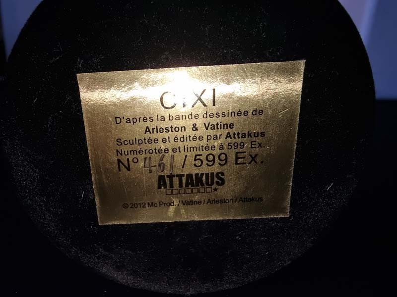 Cixi de Troy – Guerrière N°461/599 - Statuette résine 30 cm avec boite et certificat D’après la trilogie Cixi de Troy, par Olivier Vatine et Christophe Arleston. année 2010 – Image 14