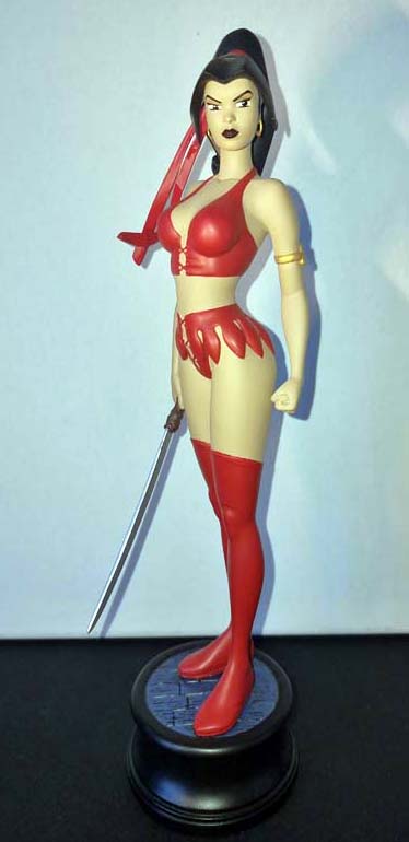 Cixi de Troy – Guerrière N°461/599 - Statuette résine 30 cm avec boite et certificat D’après la trilogie Cixi de Troy, par Olivier Vatine et Christophe Arleston. année 2010 – Image 5