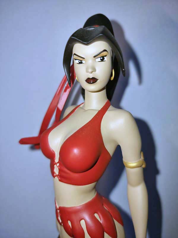 Cixi de Troy – Guerrière N°461/599 - Statuette résine 30 cm avec boite et certificat D’après la trilogie Cixi de Troy, par Olivier Vatine et Christophe Arleston. année 2010 – Image 6