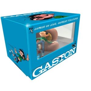 Gaston Lagaffe - Coffret contient 1 Volume avec 1 figurine résine et 6 DVD, Edition Collector limitée