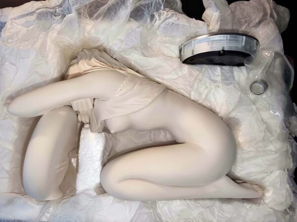 Figurine Milo Manara Démons et Merveilles - La modèle 02  / Horloge figurine en résine comme neuve tirage 1002 exemplaires année 2002 avec boite et certificat – Image 15