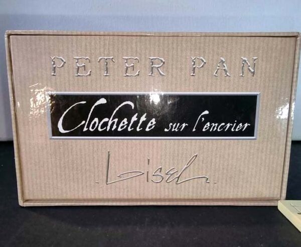 PETER PAN - LOISEL -  CLOCHETTE SUR L'ENCRIER - Version Sepia 2004 tirage 250 exemplaires figurine en métal 11.5 cm – Image 9