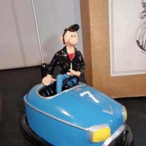 PIXI Franck Margerin "Lucien auto tamponneuse bleue" 1991 tirage 450 exemplaires neuve avec boite et certificat