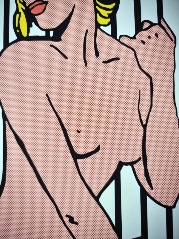 "women's time" (Roy Lichtenstein VS kuni) by Tushikuni  signed & numbered 5 ex   61 X 42 cm - Original edition 240 gr Coton Art paper – Image 5