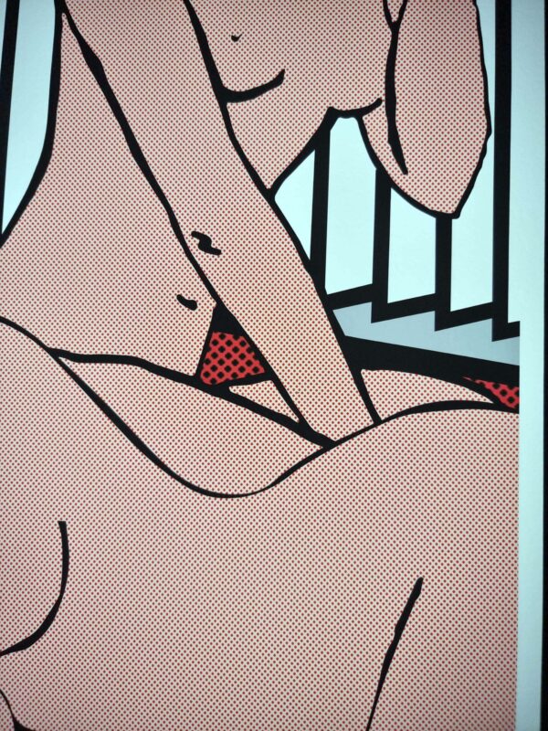"women's time" (Roy Lichtenstein VS kuni) by Tushikuni  signed & numbered 5 ex   61 X 42 cm - Original edition 240 gr Coton Art paper – Image 9