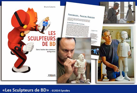 Livre - Les Sculpteurs de BD - Édition Eyrolles - par Bruno Cabanis 2014 – Image 2