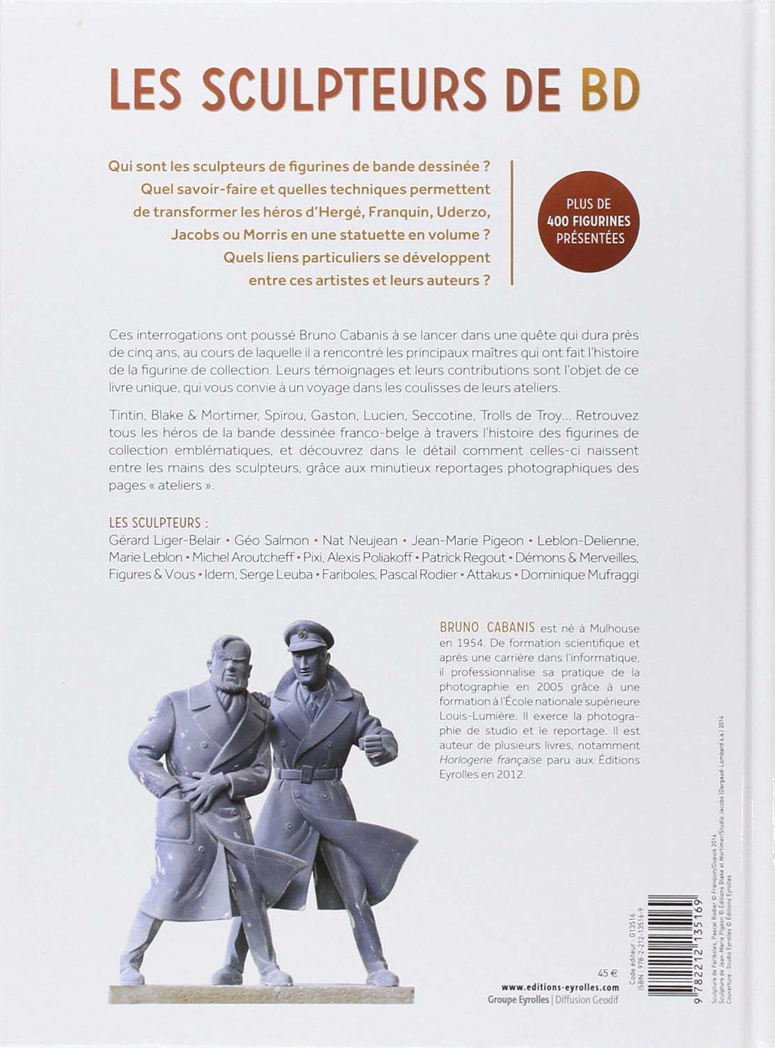 Livre - Les Sculpteurs de BD - Édition Eyrolles - par Bruno Cabanis 2014 – Image 3