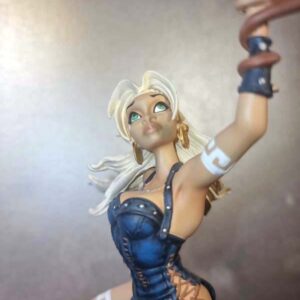 ATALANTE & GRIFFON - statuette résine 30 cm - Attakus année 2008 - d'après Crisse - boite et certificat